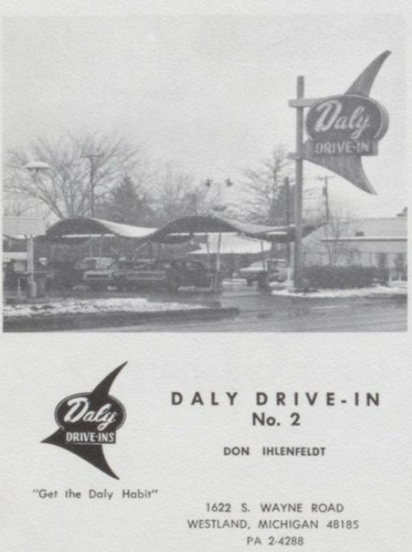 Daly Drive-In - Westland Location (newer photo)